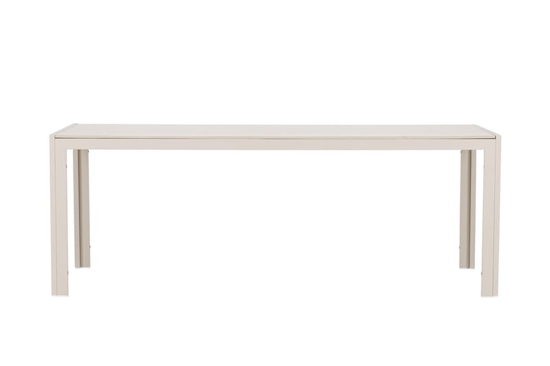 Spisebord til udendørs brug Venture Home Break spisebord 74 x 205 x 90 - Beige / Beige Beige - Havemøbler - Havebord - Spisebord & havebord