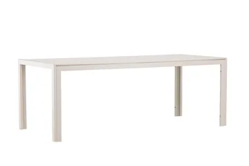 Spisebord til udendørs brug Venture Home Break spisebord 74 x 205 x 90 - Beige / Beige Beige - Havemøbler - Havebord - Spisebord & havebord