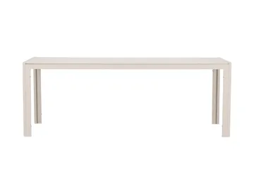 Spisebord til udendørs brug Venture Home Break spisebord 74 x 205 x 90 - Beige / Beige Beige - Havemøbler - Havebord - Spisebord & havebord