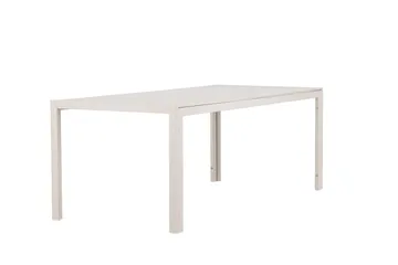 Spisebord til udendørs brug Venture Home Break spisebord 74 x 205 x 90 - Beige / Beige Beige - Havemøbler - Havebord - Spisebord & havebord