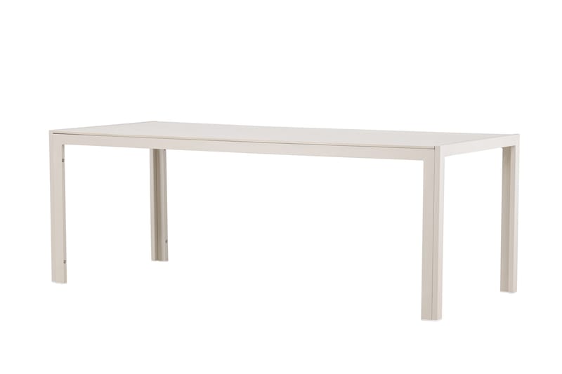 Spisebord til udendørs brug Venture Home Break spisebord 74 x 205 x 90 - Beige / Beige Beige - Havemøbler - Havebord - Spisebord & havebord