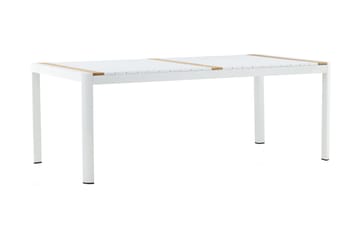 Togo Spisebord 200 cm Hvid/grå