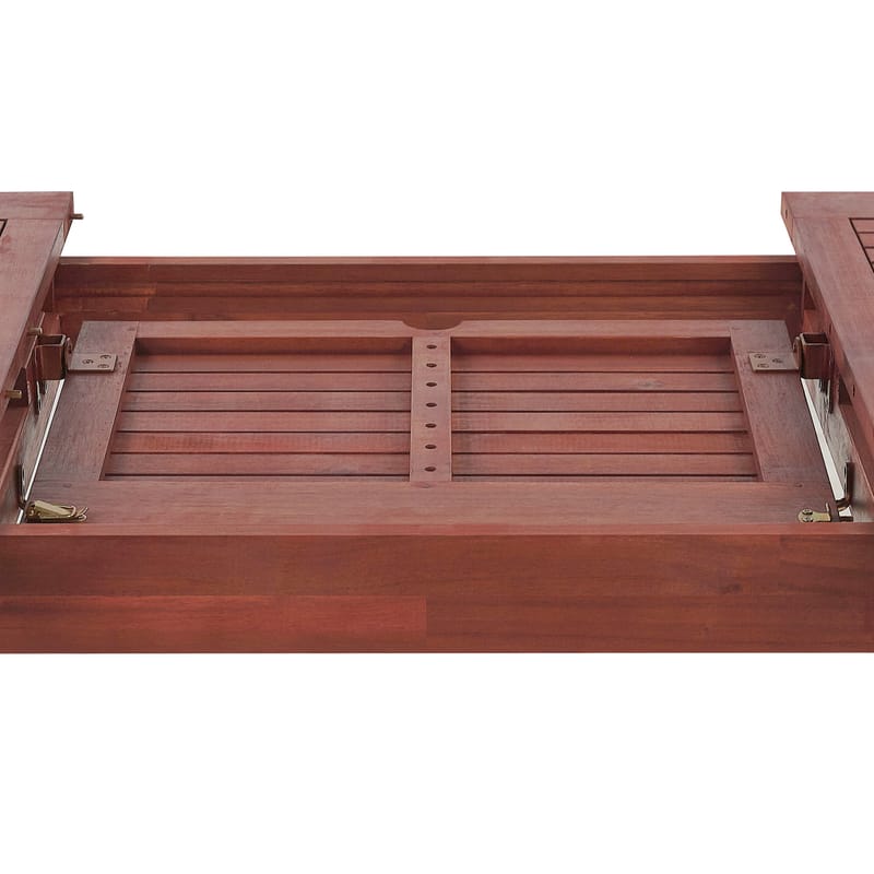 Spisebord Toscana 220 cm - Mørkerød - Havemøbler - Havebord - Spisebord & havebord