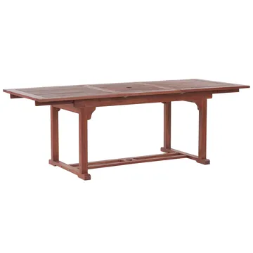 Spisebord Toscana 220 cm - Mørkerød - Havemøbler - Havebord - Spisebord & havebord
