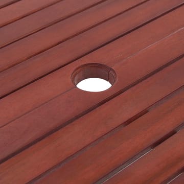 Spisebord Toscana 220 cm - Mørkerød - Havemøbler - Havebord - Spisebord & havebord