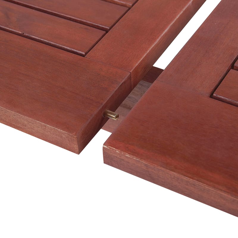 Spisebord Toscana 220 cm - Mørkerød - Havemøbler - Havebord - Spisebord & havebord