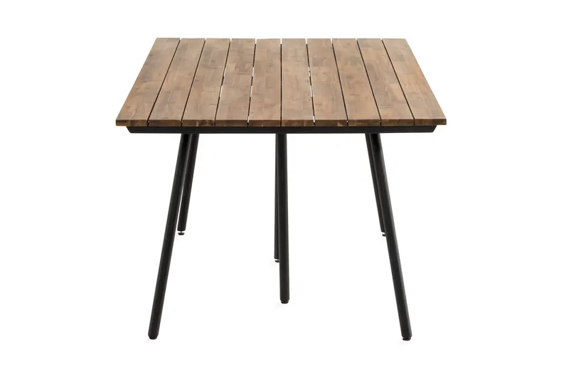 Trio Spisebord 200x100cm - Akacia / Sort - Havemøbler - Havebord - Spisebord & havebord