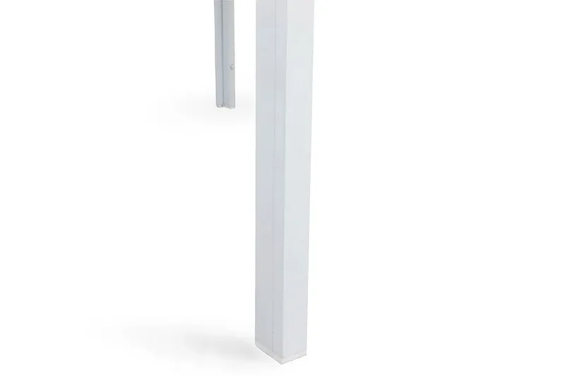 Tunis Bord 150x90 cm - Hvid/Grå - Havemøbler - Havebord - Spisebord & havebord