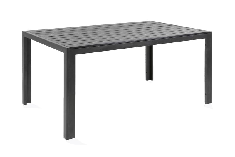 Tunis Spisebord 205x90 cm - Sort/Sort - Havemøbler - Havebord - Spisebord & havebord