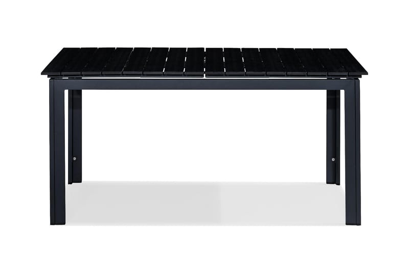 Tunis Udvideligt Spisebord 152-210x90 cm - Sort/Sort - Havemøbler - Havebord - Spisebord & havebord