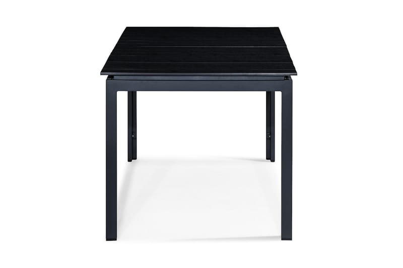 Tunis Udvideligt Spisebord 152-210x90 cm - Sort/Sort - Havemøbler - Havebord - Spisebord & havebord