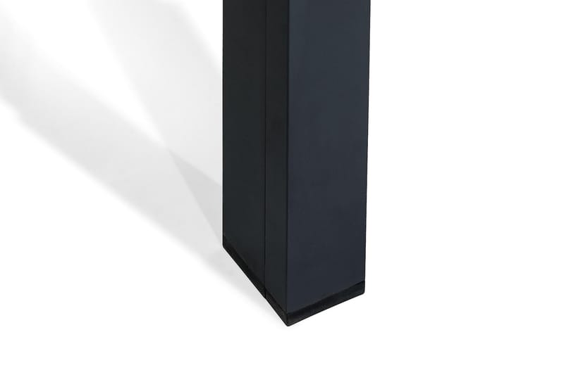 Tunis Udvideligt Spisebord 220-280x100 cm - Sort/Sort - Havemøbler - Havebord - Spisebord & havebord