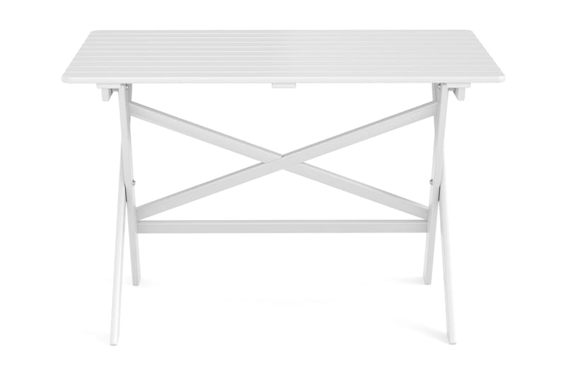Spisebord Udendørs 118x70x74 cm - Hvid - Havemøbler - Havebord - Spisebord & havebord