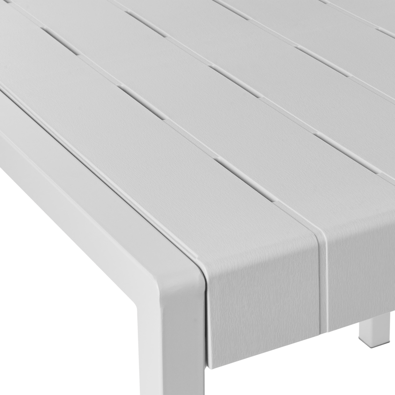 Spisebord udendørs Bartica 81x84 cm - Grå - Havemøbler - Havebord - Spisebord & havebord