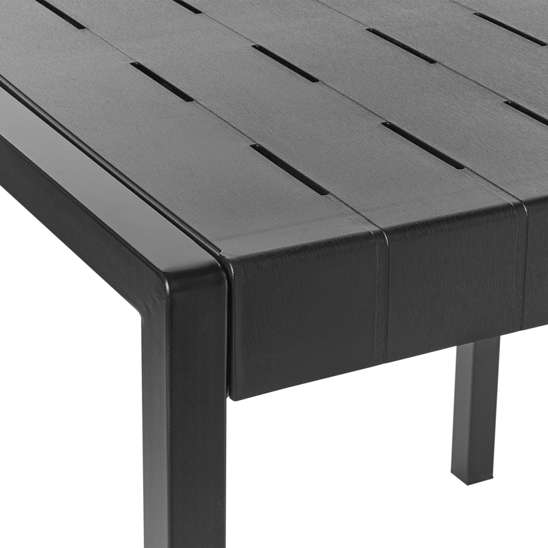 Spisebord udendørs Bartica 81x84 cm - Sort - Havemøbler - Havebord - Spisebord & havebord