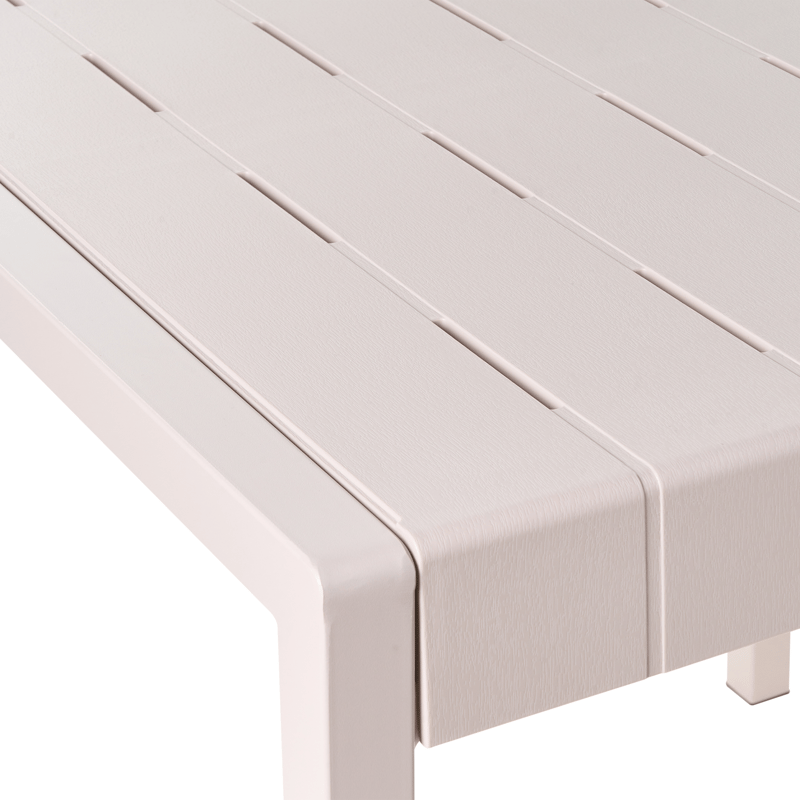 Spisebord udendørs Bartica 84x81 cm - Beige - Havemøbler - Havebord - Spisebord & havebord