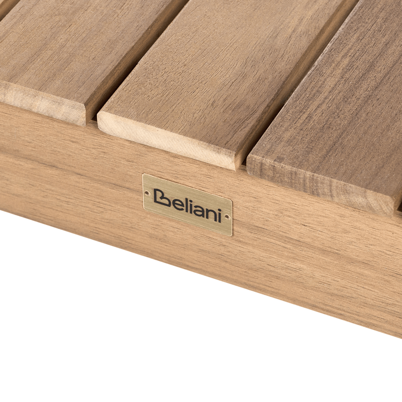 Spisebord udendørs Chioggia 90x180 cm akacietræ - Brun - Havemøbler - Havebord - Spisebord & havebord