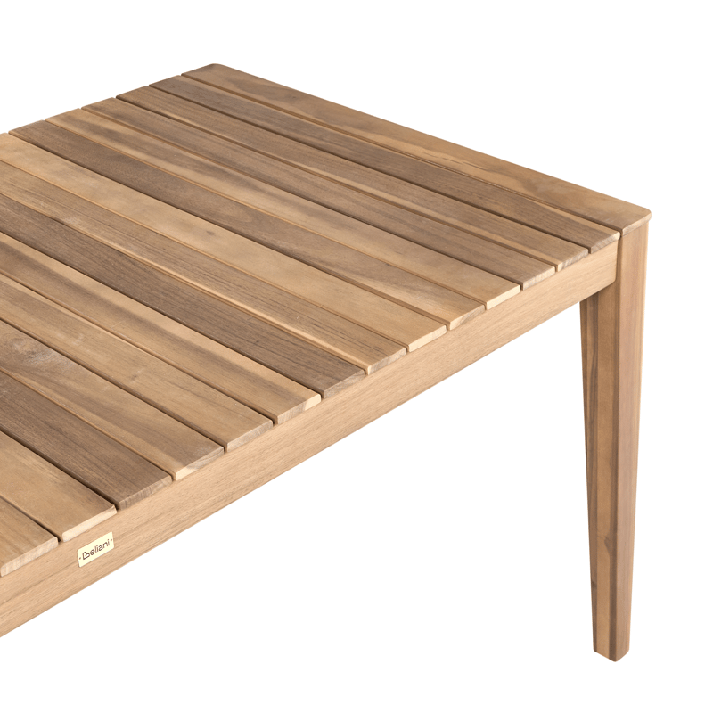 Spisebord udendørs Chioggia 90x180 cm akacietræ - Brun - Havemøbler - Havebord - Spisebord & havebord