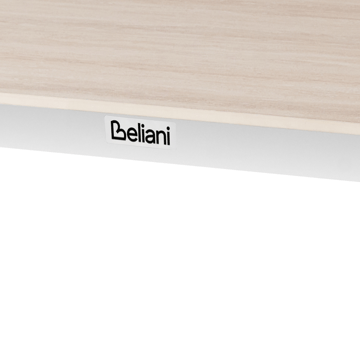 Spisebord udendørs Feletto 180 cm 90 cm Sten - Beige/Hvid - Havemøbler - Havebord - Spisebord & havebord