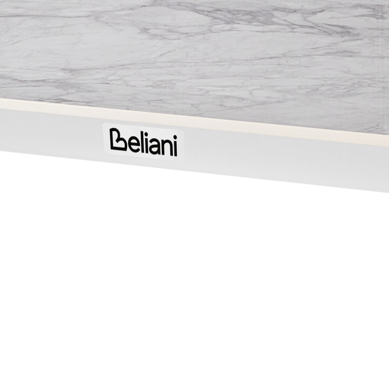 Spisebord udendørs Feletto 90x180 cm Sten Hvid - Hvid - Havemøbler - Havebord - Spisebord & havebord