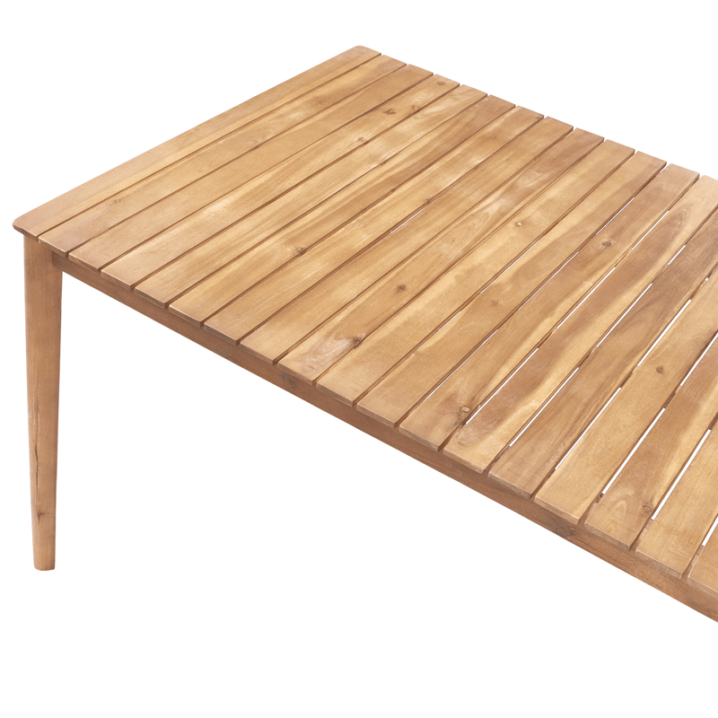 Spisebord udendørs Jaco 100x180 cm akacietræ - Brun - Havemøbler - Havebord - Spisebord & havebord