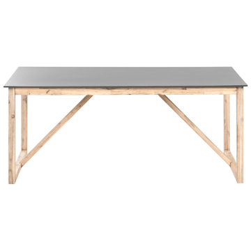 Spisebord udendørs Notteri 90x180 cm Beton - Grå/Brun - Havemøbler - Havebord - Spisebord & havebord