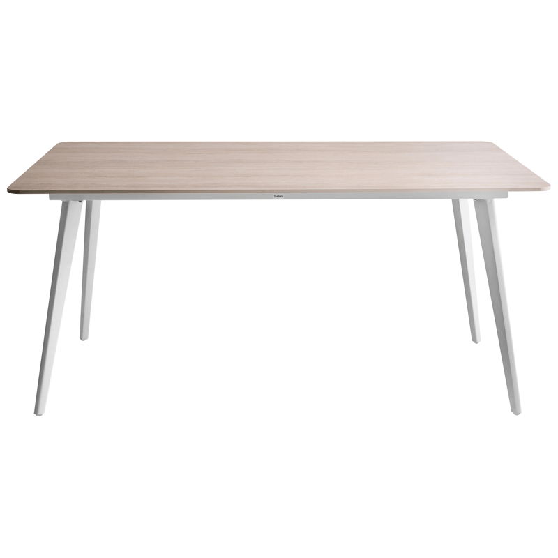 Spisebord udendørs Rodallo 90x160 cm Sten - Beige/Hvid - Havemøbler - Havebord - Spisebord & havebord