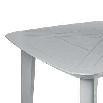 Spisebord udendørs Sorico 86 cm 86 cm - Grå - Havemøbler - Havebord - Spisebord & havebord