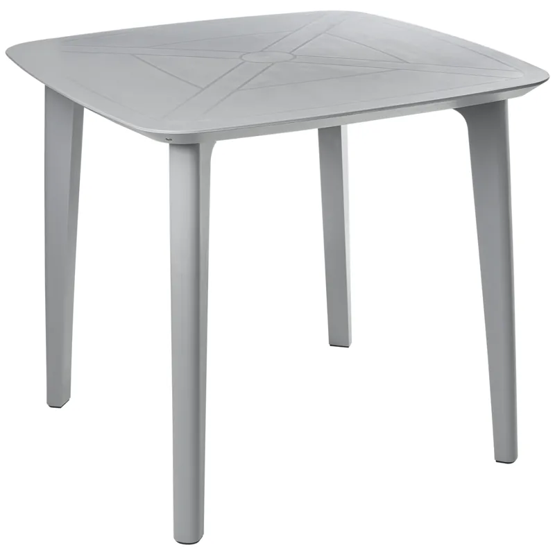 Spisebord udendørs Sorico 86 cm 86 cm, Grå