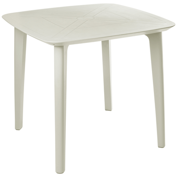 Spisebord udendørs Sorico 86x86 cm - Beige - Havemøbler - Havebord - Spisebord & havebord