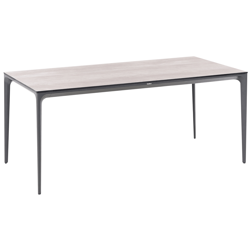 Spisebord udendørs Sovareto 180 cm imitation af træ - Grå - Havemøbler - Havebord - Spisebord & havebord