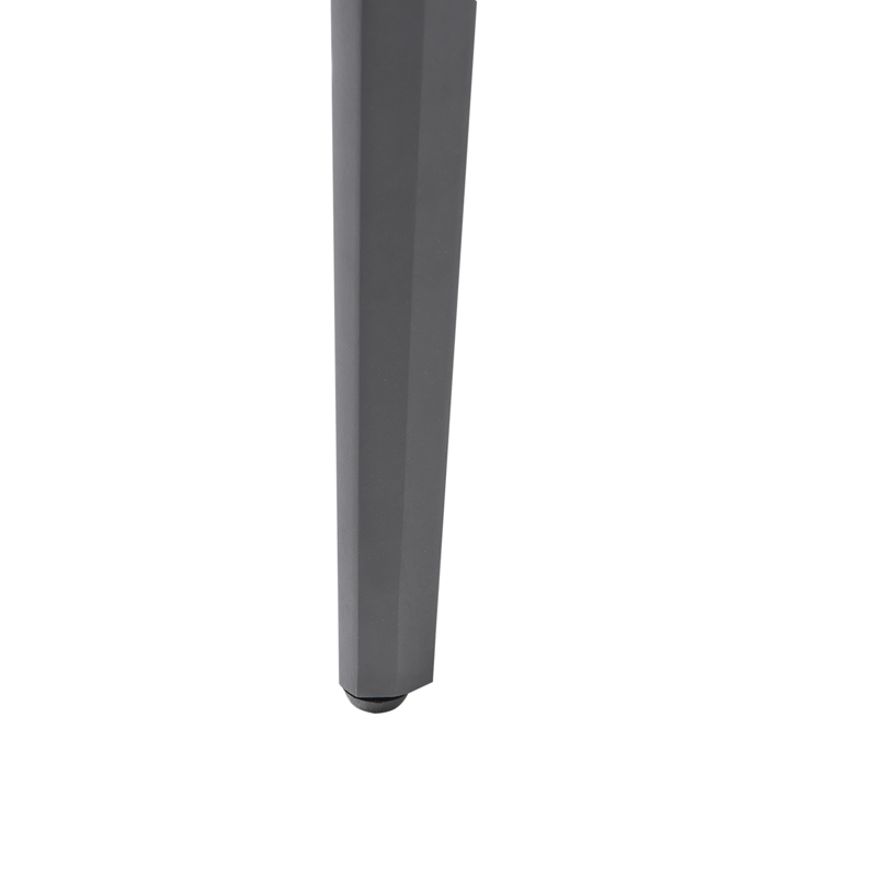 Spisebord udendørs Sovareto 90x180 cm marmoreffekt - Hvid/Grå - Havemøbler - Havebord - Spisebord & havebord
