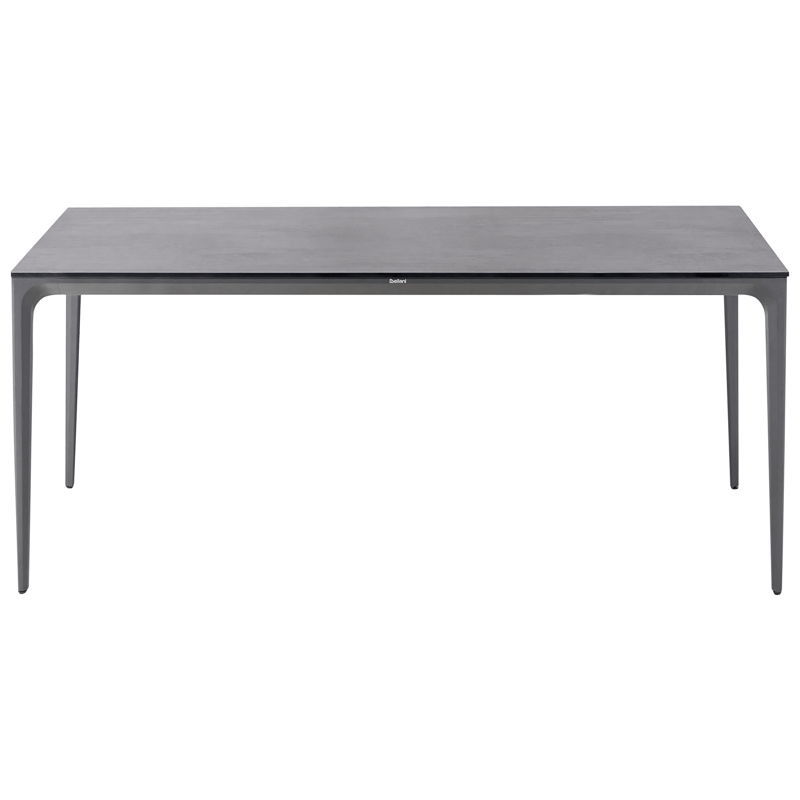 Spisebord udendørs Sovareto 90x180 cm steneffekt - Grå - Havemøbler - Havebord - Spisebord & havebord