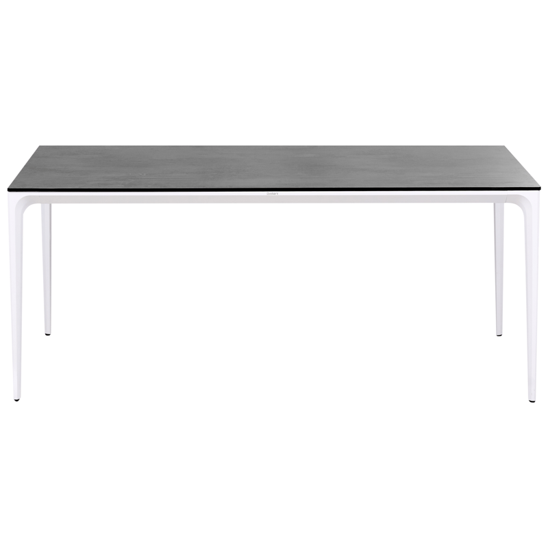 Spisebord udendørs Sovareto 90x180 cm steneffekt - Grå - Havemøbler - Havebord - Spisebord & havebord