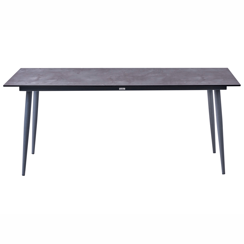 Spisebord udendørs Tolentino 180 cm steneffekt - Grå - Havemøbler - Havebord - Spisebord & havebord