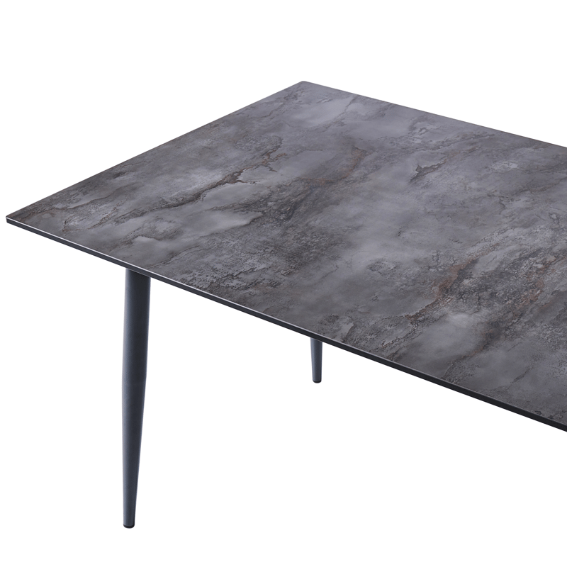 Spisebord udendørs Tolentino 180 cm steneffekt - Grå - Havemøbler - Havebord - Spisebord & havebord