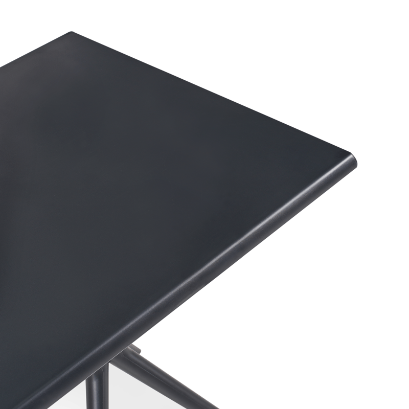 Spisebord udendørs Piave 70x70 cm - Sort - Havemøbler - Havebord - Spisebord & havebord