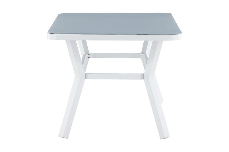 Virya Spisebord 160 cm - Hvid/Grå - Havemøbler - Havebord - Spisebord & havebord