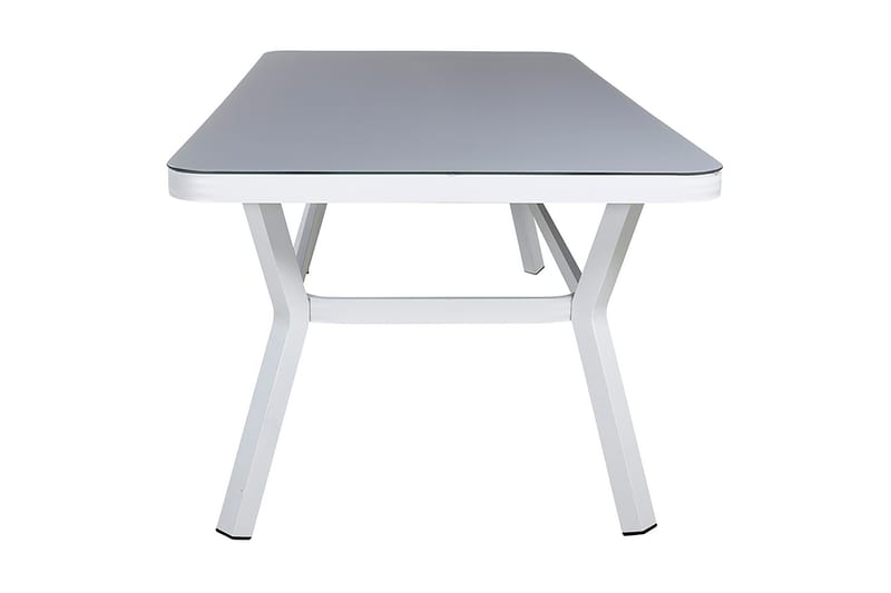 Virya Spisebord 200 cm Hvid/Grå - Venture Home - Spisebord & havebord
