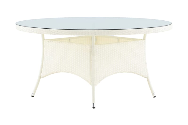 Volta Spisebord 150 Rund - Hvid - Havemøbler - Havebord - Spisebord & havebord