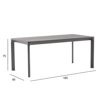 Table HOME4YOU - Antracit - Havemøbler - Havebord - Spisebord & havebord
