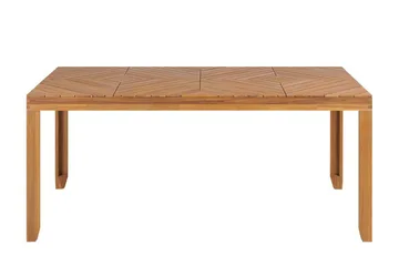 Taviano Spisebord 90x180 cm - Lysebrun - Havemøbler - Havebord - Spisebord & havebord