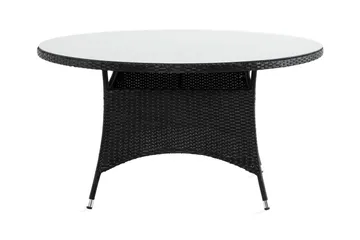 Thor bord rundt 140 cm - Sort - Havemøbler - Havebord - Spisebord & havebord