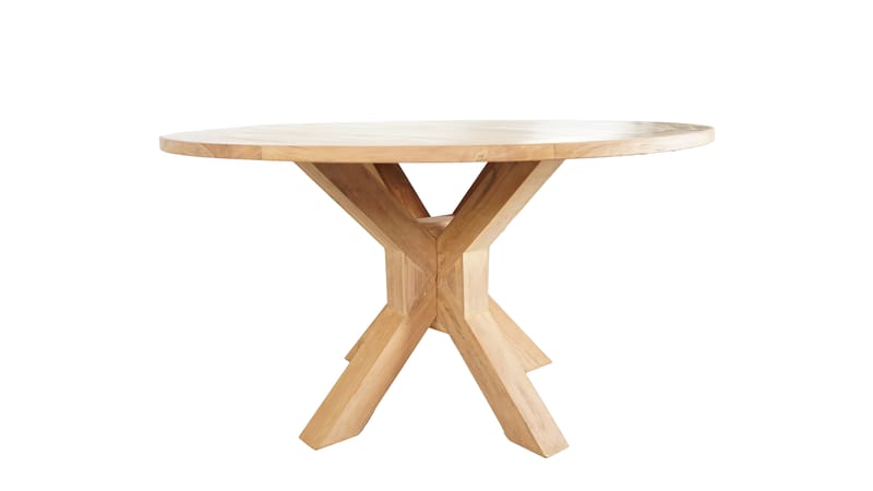 Toscana Bord Ø140 cm - Træ - Havemøbler - Havebord - Spisebord & havebord