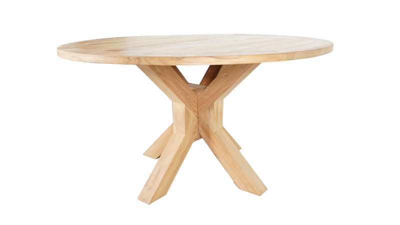 Toscana Bord Ø140 cm - Træ - Havemøbler - Havebord - Spisebord & havebord