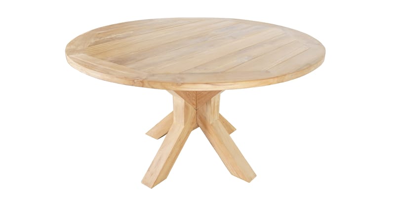 Toscana Bord Ø140 cm - Træ - Havemøbler - Havebord - Spisebord & havebord