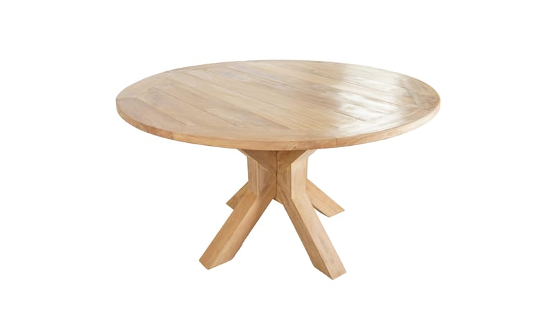 Toscana Bord Ø140 cm - Træ - Havemøbler - Havebord - Spisebord & havebord