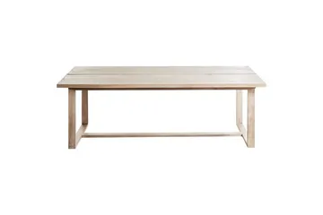 Trädgårdsbord Beliani Azzanello Light wood - Havemøbler - Havebord - Spisebord & havebord