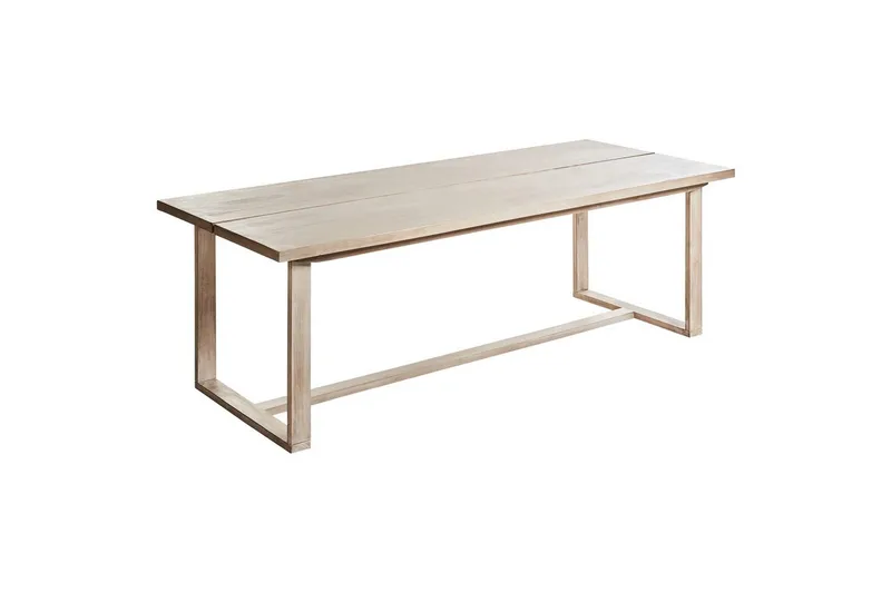 Trädgårdsbord Beliani Azzanello Light wood