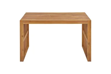 Trädgårdsbord Beliani Bellano 120x70x70 cm Light wood - Havemøbler - Havebord - Spisebord & havebord